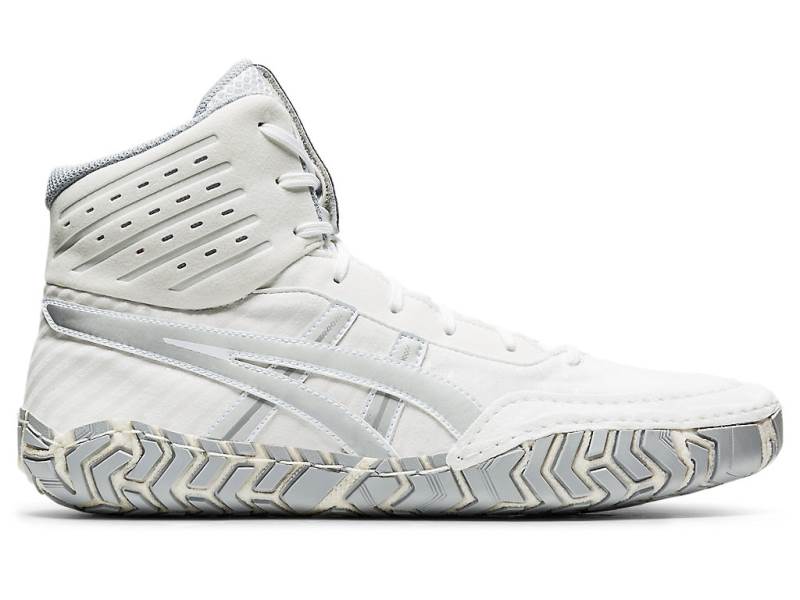 Pánské Wrestling Boty Asics AGGRESSOR 4 Bílé 16387KZNP